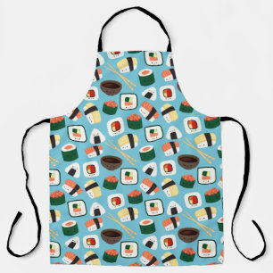 Kawaii Sushi Asian Food Apron