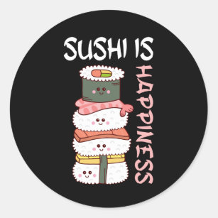 I Love Sushi Gifts For Sushi Lovers Sticker