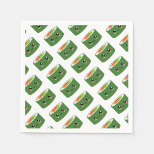 Kawaii Sushi Napkins