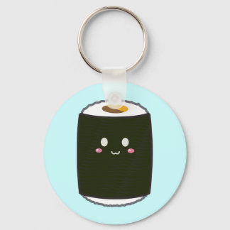 Kawaii Sushi Roll Keychain