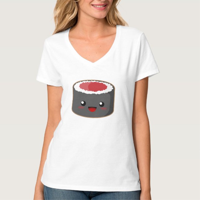Kawaii Sushi T-Shirt (Front)