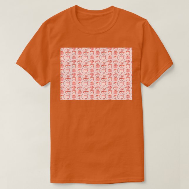 Kawaii Sushi Treat T-Shirt (Design Front)