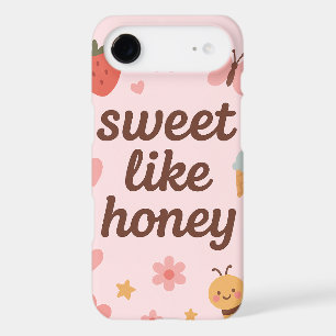 Kawaii Sweet Girl Pink Bee Aesthetic – Cute Design iPhone 17 Air Case