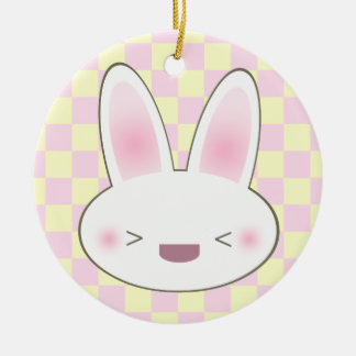 Kawaii Sweet Happy Bunny Rabbit Ornament