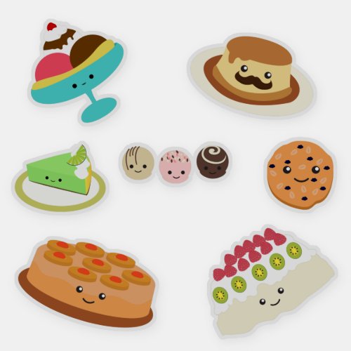 Kawaii Sweets and Treats Sticker Set