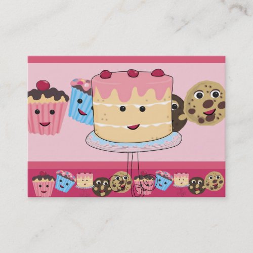 Kawaii Sweets Business Card Templates