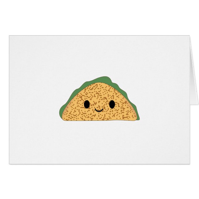 Kawaii Taco Cards (Front Horizontal)