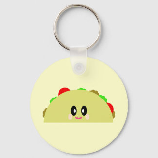 KAWAII TACO CUTE KEYCHAIN