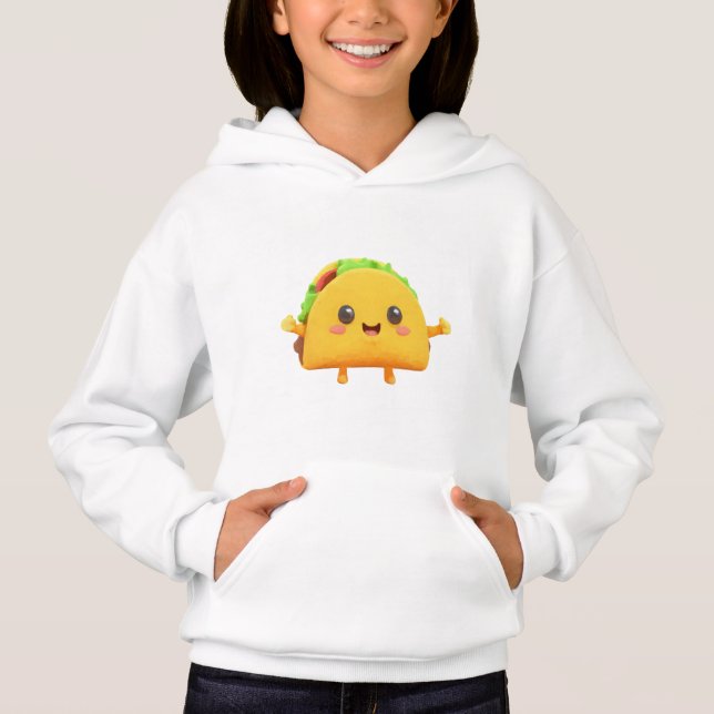 Kawaii Taco Hoodie (Front)