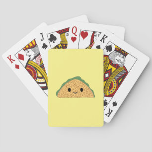 Kawaii Taco Poker Cards