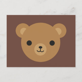 Kawaii Teddy Bear Postcard