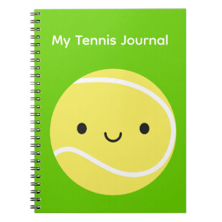 Kawaii Tennis Ball Notebook