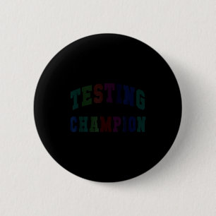 Kawaii testing champion test day teacher bruh math button