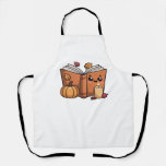 kawaii thanksgiving book Classic T-Shirt Apron