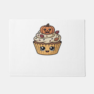 kawaii thanksgiving cupcake Oversized T-Shirt Doormat