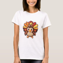 Kawaii Thanksgiving turkey