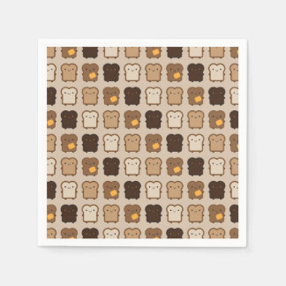 Kawaii Toast Napkins