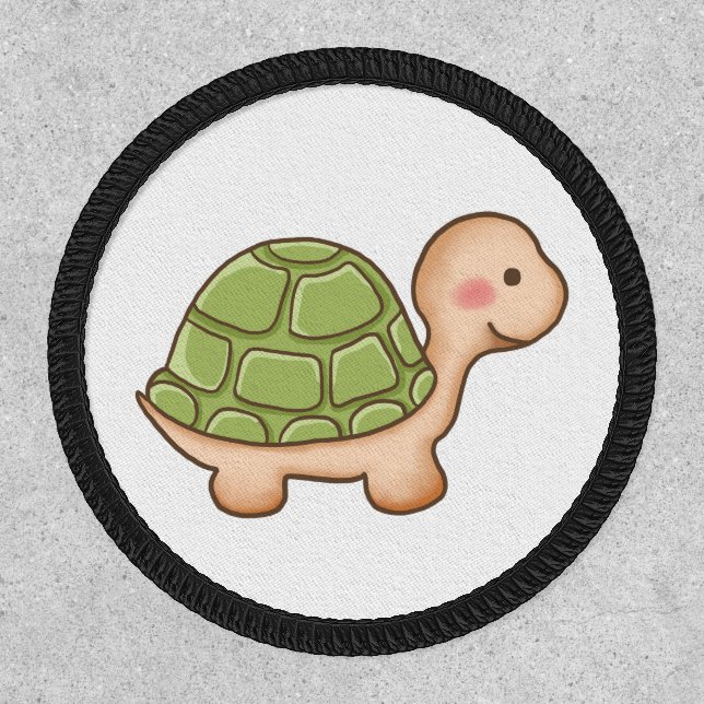 Kawaii Turtle Patch (Front)