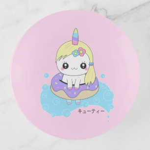 Kawaii Unicorn Trinket Tray
