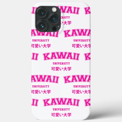 KAWAII UNIVERSITY iPhone 13 PRO MAX CASE