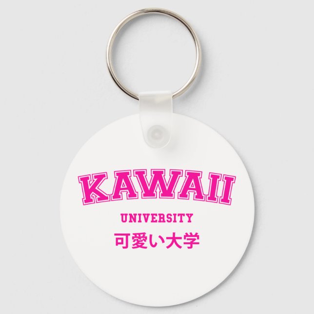 KAWAII UNIVERSITY KEYCHAIN (Front)