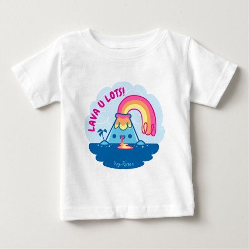 Kawaii Volcano Baby T_Shirt