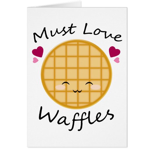 Kawaii Waffle Cards (Front)