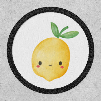 Kawaii Watercolor Lemon Patch