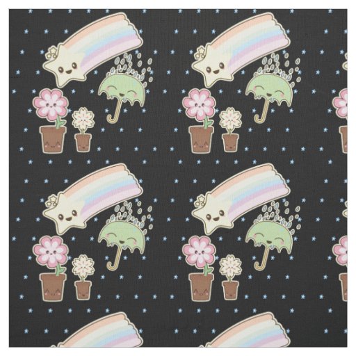 Kawaii weather super cute material fabric
