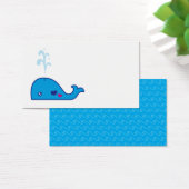 Kawaii whale bookmark (Desk)