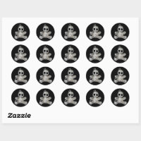 Sarcastic Thinking of You. Voodoo doll. for white or light backgrounds |  Poster