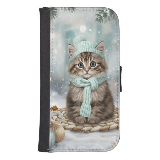 Kawaii Winter Cat Phone Case | Samsung Version | C
