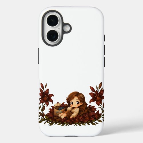 Kawaii Zodiac Neos Virgo iPhone 16 Case