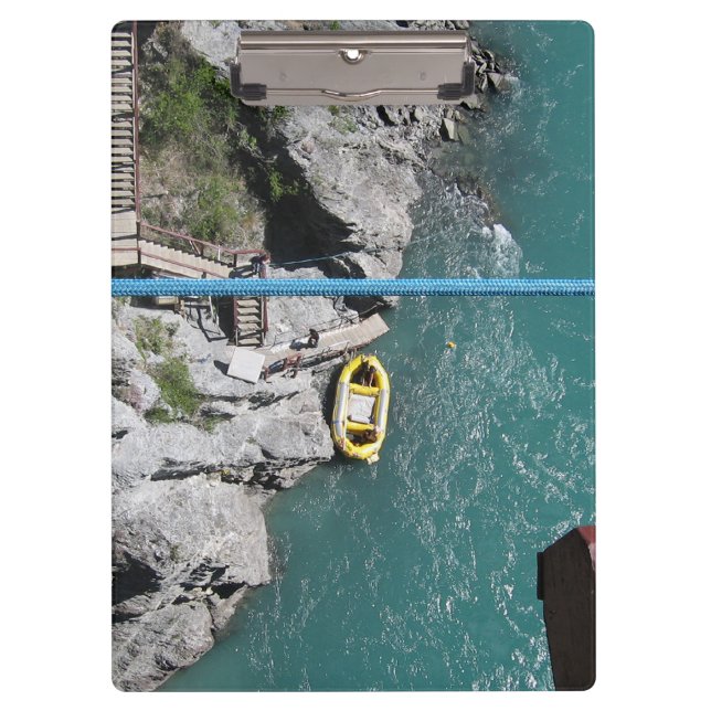 Kawarau Bridge Bungy POV, Queenstown, New Zealand Clipboard (Front)