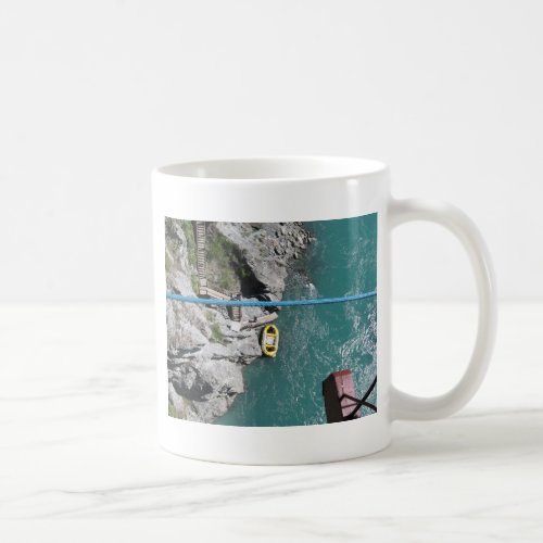 Kawarau Bridge Bungy POV Queenstown New Zealand Coffee Mug