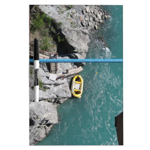 Kawarau Bridge Bungy POV, Queenstown, New Zealand Dry-Erase Board