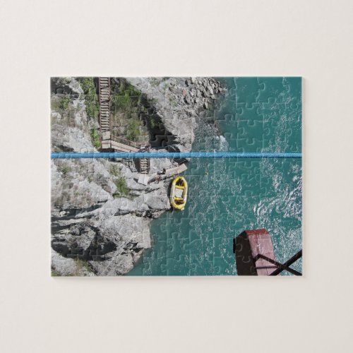 Kawarau Bridge Bungy POV Queenstown New Zealand Jigsaw Puzzle