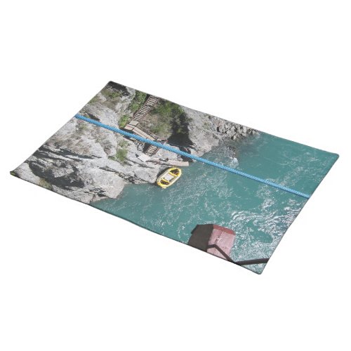 Kawarau Bridge Bungy POV Queenstown New Zealand Placemat