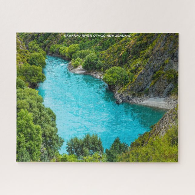 Kawarau River Otago New Zealand. Jigsaw Puzzle (Horizontal)