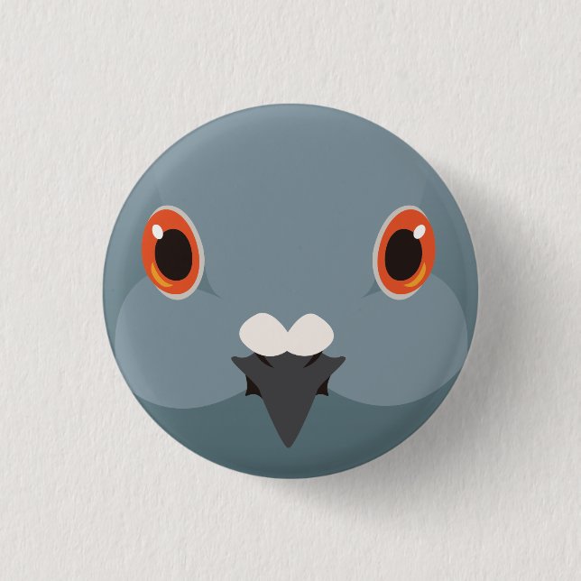 Kawaravat-Rock dove Button (Front)