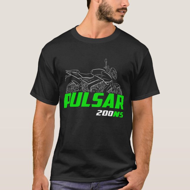 Kawasaki Bajaj Pulsar 200NS 2013-2016 T-Shirt (Front)