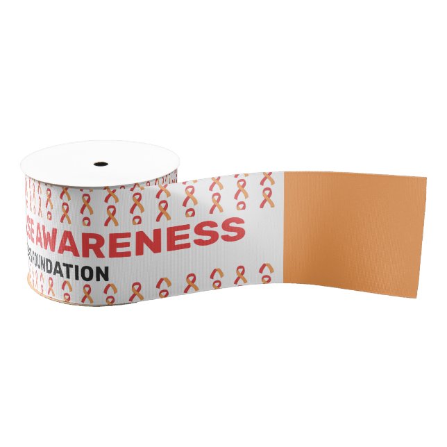 Kawasaki Disease Awareness Pattern Ribbon (Spool)