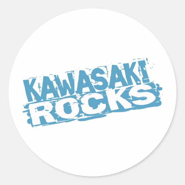 Kawasaki Rocks Sticker (Front)