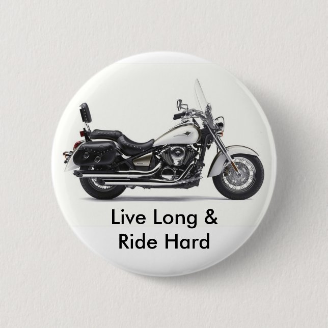 Kawasaki-Vulcan-900-Classic-LT Pinback Button (Front)