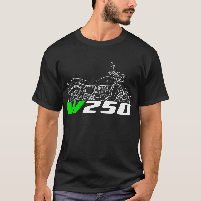 Kawasaki W250 2018-2024 T-Shirt (Front)