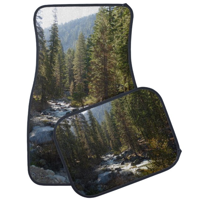 Kaweah River in Sequoia National Park Car Floor Mat (Set)