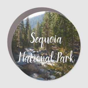 Kaweah River in Sequoia National Park Car Magnet