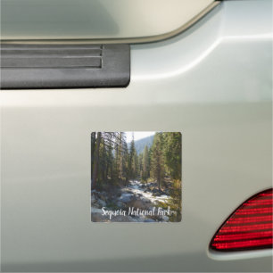 Kaweah River in Sequoia National Park Car Magnet