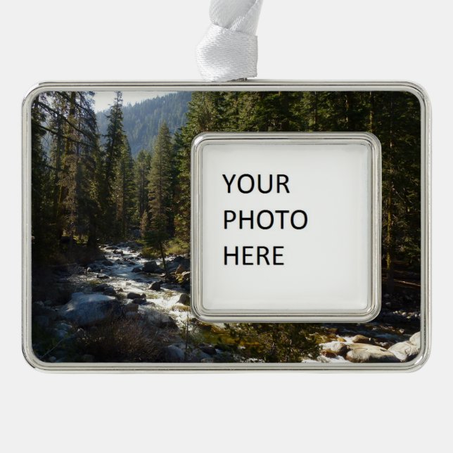 Kaweah River in Sequoia National Park Christmas Ornament (Front)