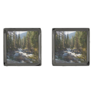 Kaweah River in Sequoia National Park Cufflinks